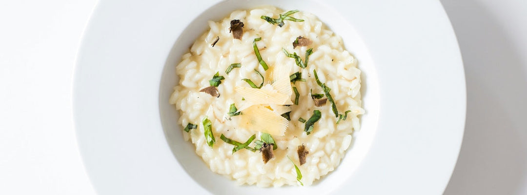Risotto aux champignons au collagène