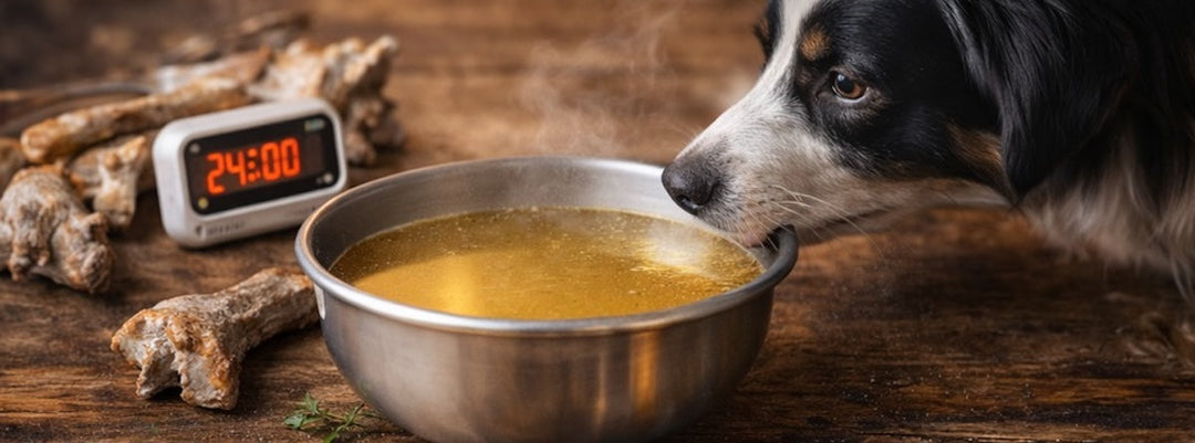 Recette de bouillon d’os pour chien