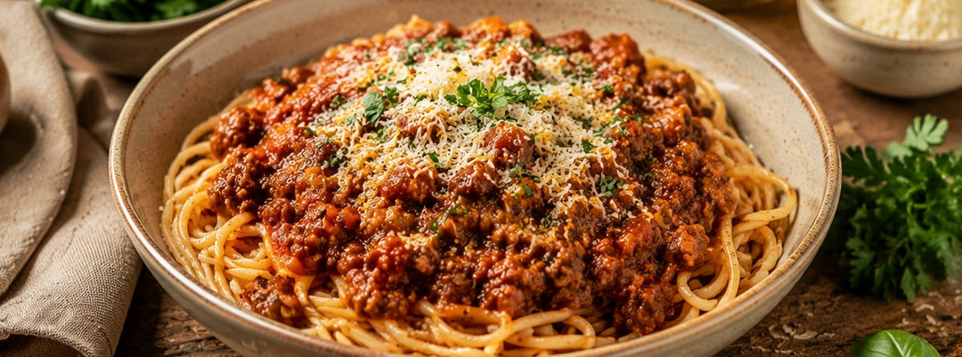Bolognaise au collagène riche en protéines