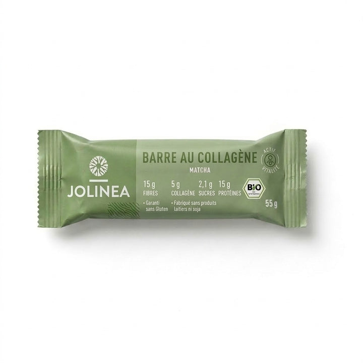 Barre de collagène saveur matcha