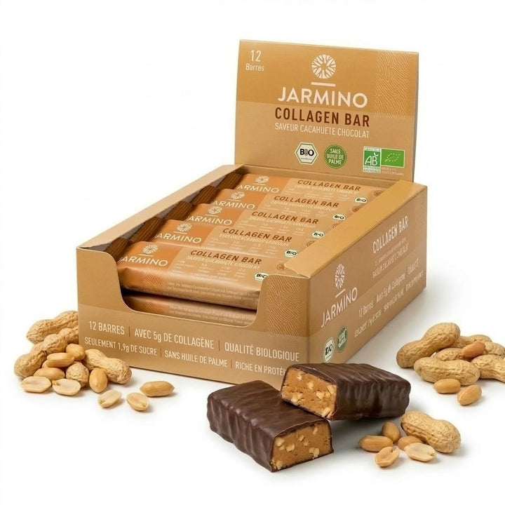 Barre de collagène saveur cacahuète