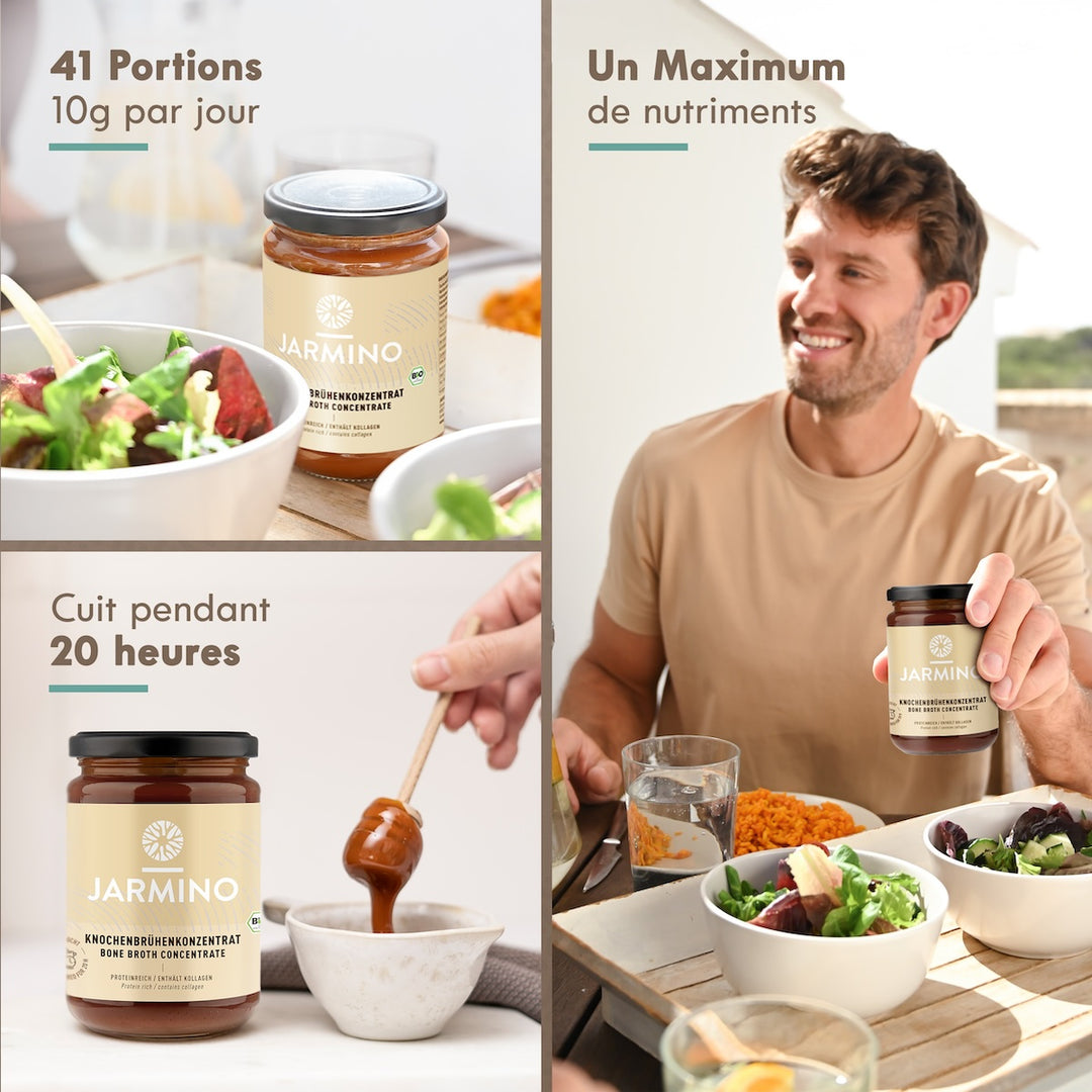 Concentré de bouillon d'os de poulet (200g)