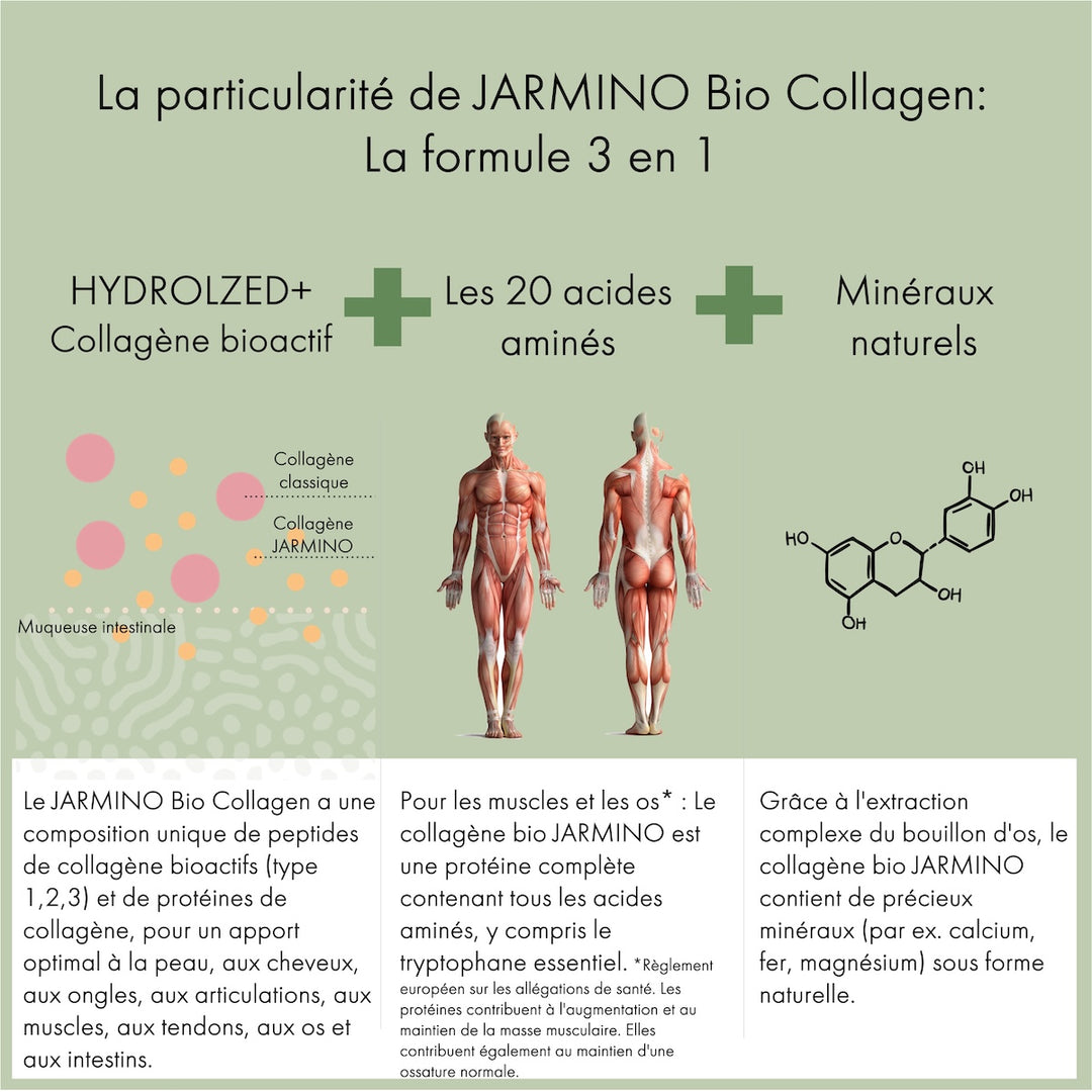 Collagène bio + Bouillon d'os GRATUIT
