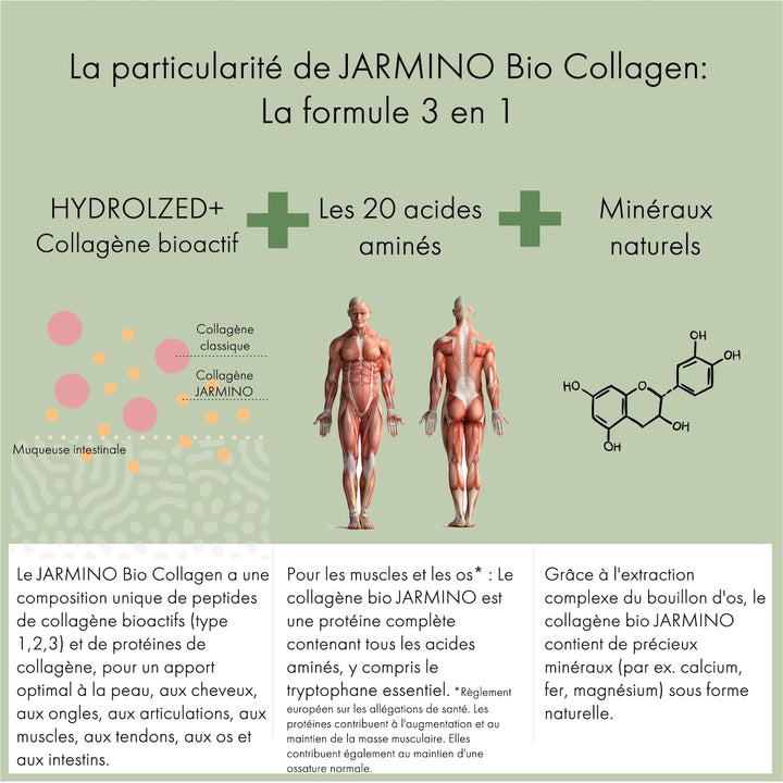 Collagène bio + Bouillon d'os GRATUIT