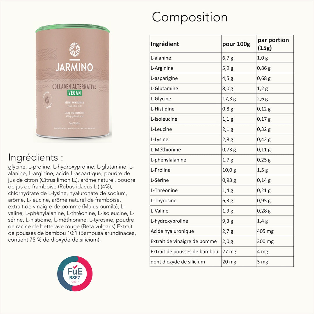 Alternative végétalienne au collagène (450g)