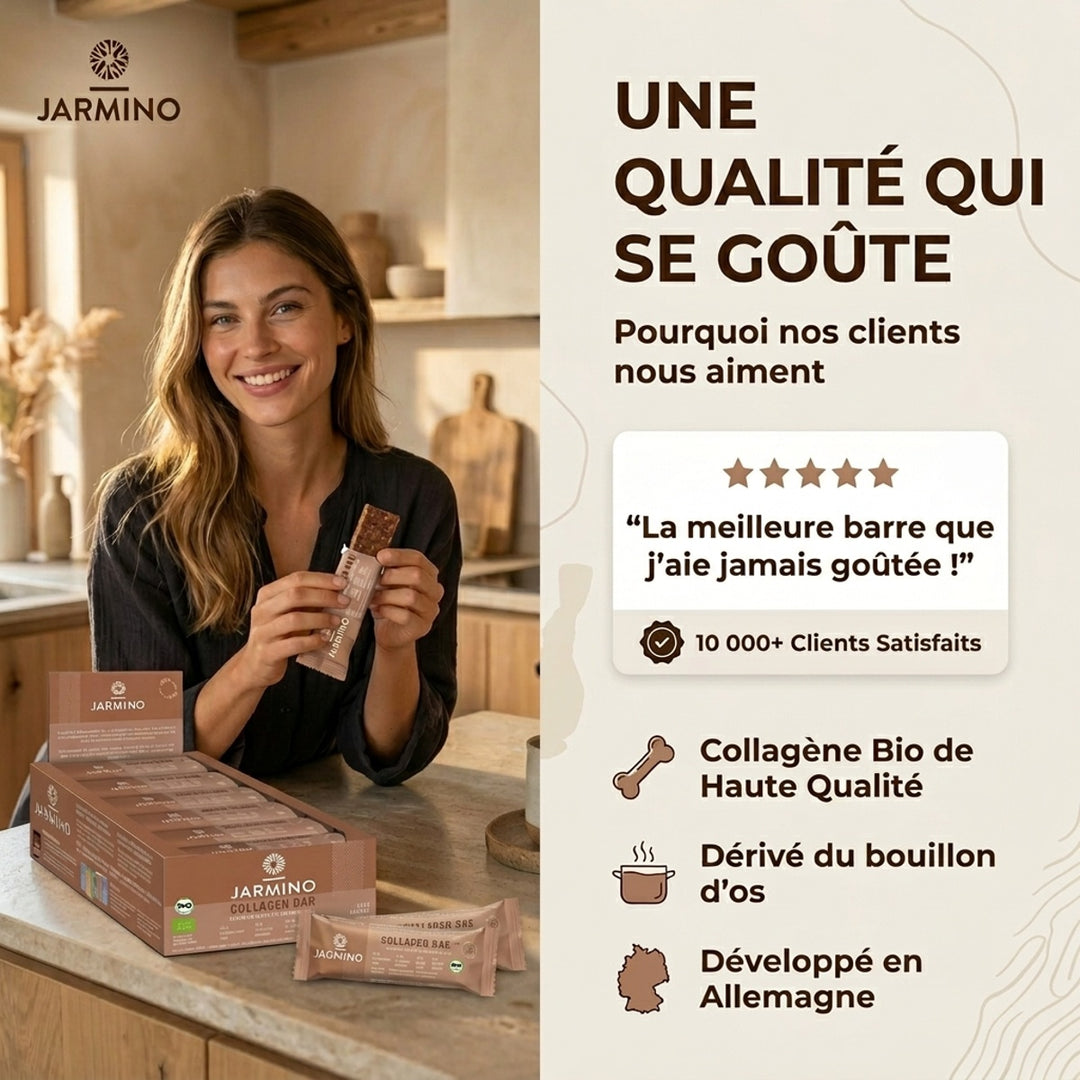 Barre de collagène saveur amande