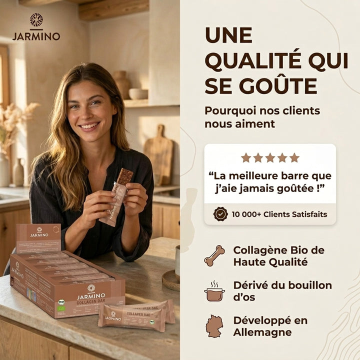 Barre de collagène saveur amande