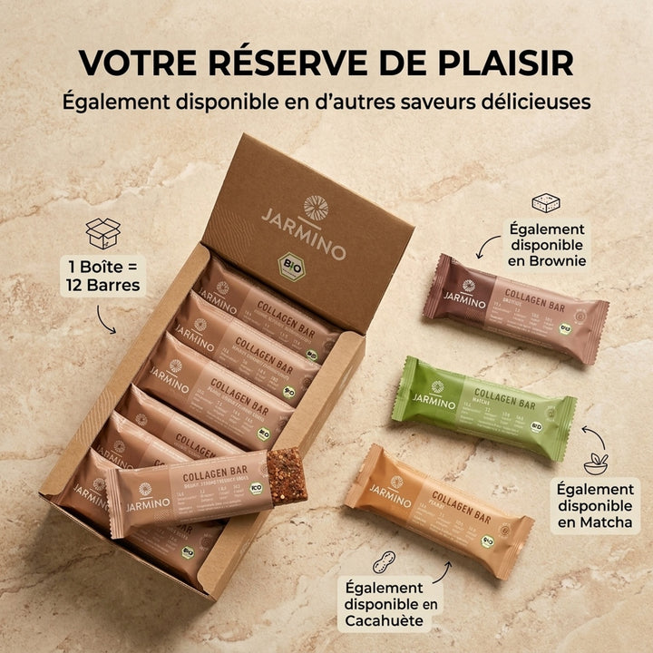 Barre de collagène saveur amande