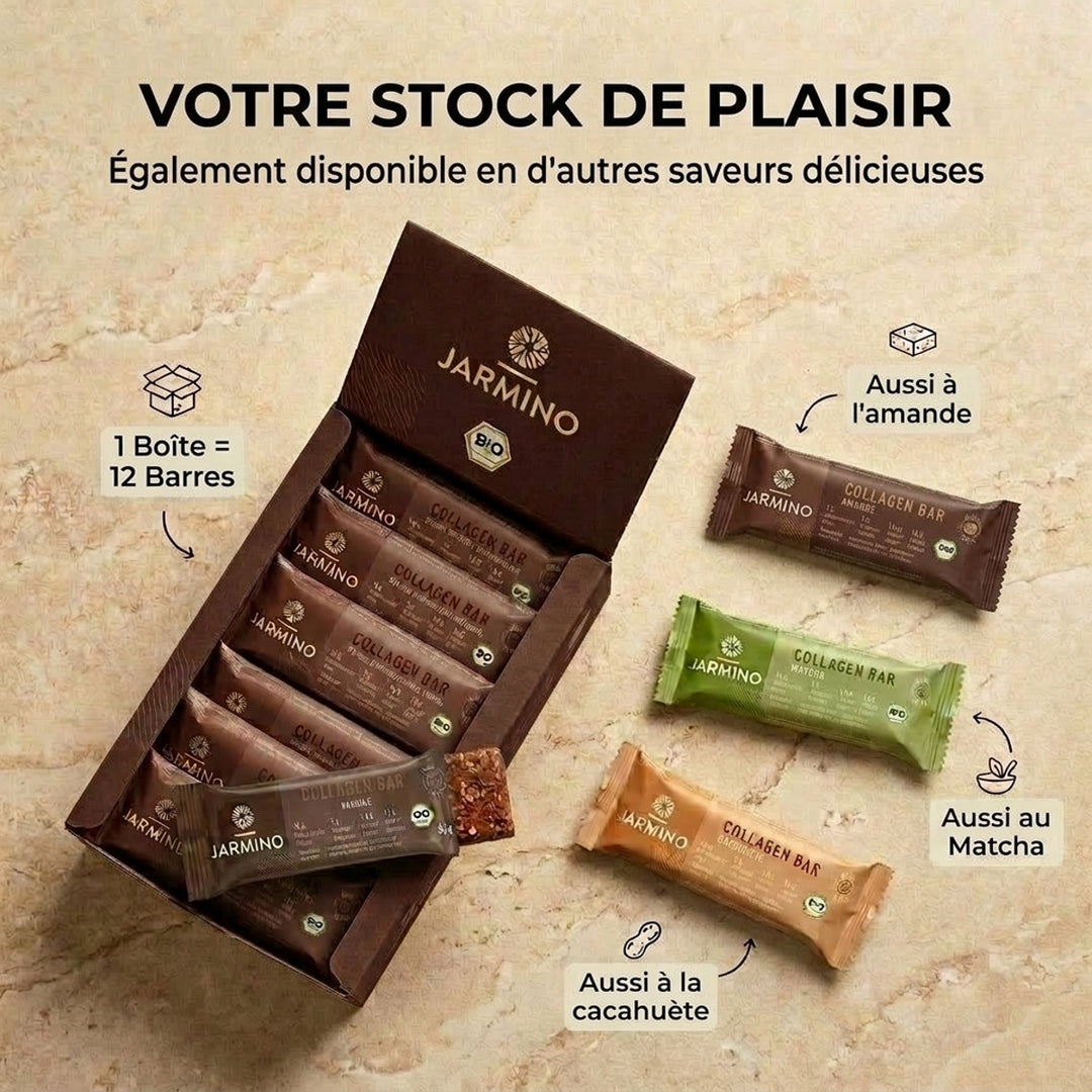 Barre de collagène saveur brownie