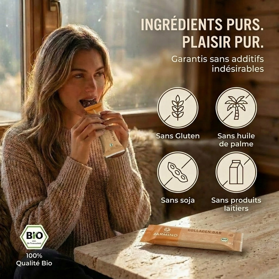 Barre de collagène saveur cacahuète