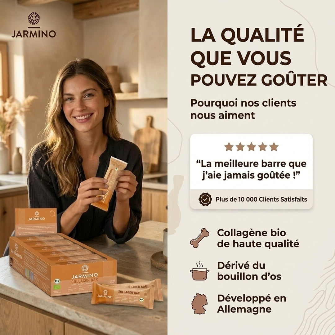 Barre de collagène saveur cacahuète
