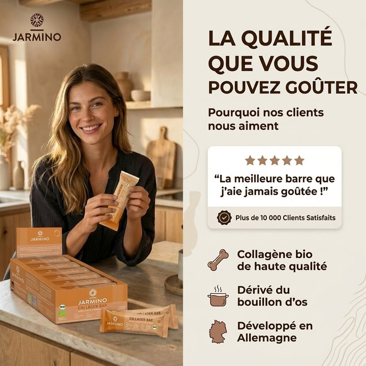Barre de collagène saveur cacahuète