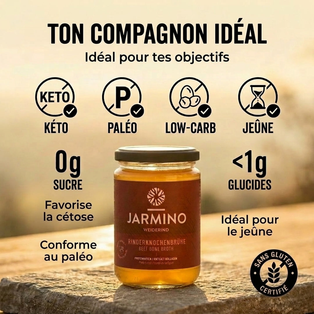 Bouillon d'os de bœuf (1x 350ml)