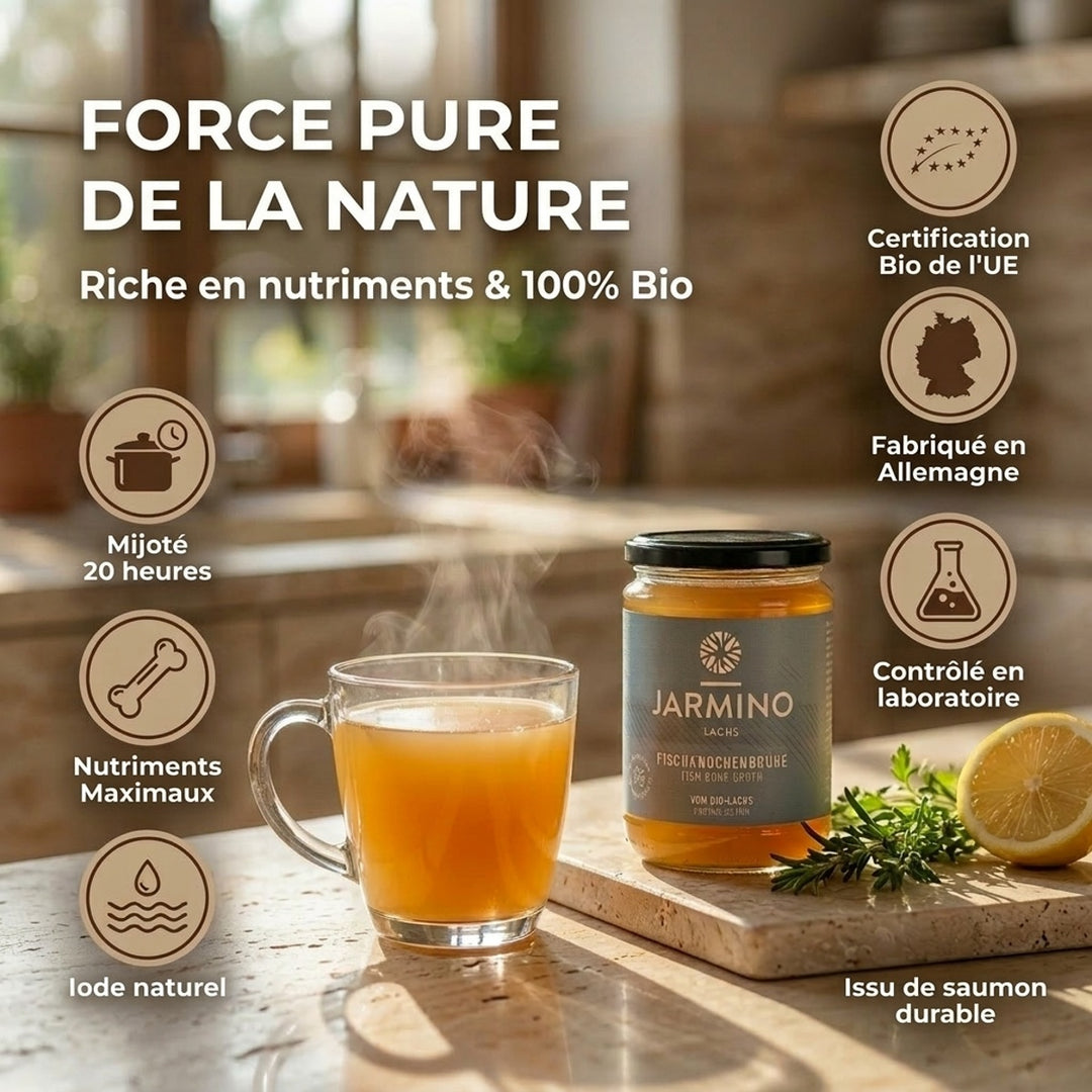 Bouillon d'os de poissons (6x 350ml)
