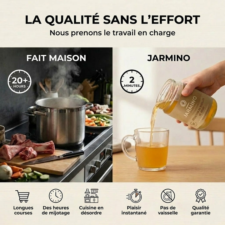 Bouillon d'os de veau (6x 350ml)
